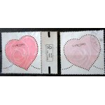 2024. s�rie compl�te f5743 a f5744: coeurs de lanc�me.