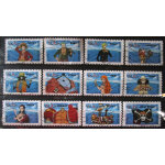 2025. s�rie compl�te adh2564 a adh2575: one piece.