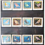 2025. srie complte autoadhsive: mlodies d'oiseaux.