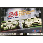 24h du mans - 1999 - essais pr�qualificatifs - 40x60cm - affiche / poster envoi en tube