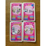 (26) cartes diddl 4a 4b 4c 4d avec le dos rose (26) cartes diddl 4a 4b 4c 4d avec le dos rose