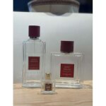 3 flacons - habit rouge de guerlain - vide