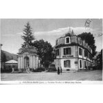 3 salins les bains (jura) fontaine truchot et h�tel des bains