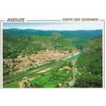 30. anduze. vue a�rienne.