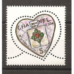 3632 (2004) saint - valentin c�ur de chanel 0e50 n * * (cote 1, 5e) (0965)
