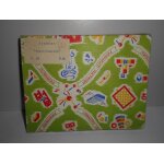 4 anciens tampons timbres a encre  types humains  dans boite v. 48 de fernand nathan