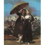 4 posters goya - les jeunes, le trois mai, l'ombrelle, la maja nue