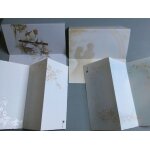 5 faires parts pour mariage ou fiançailles (tous différents, 4 19x26 cm dépliés - 1 19x16 cm, déplié ... 5 faires parts pour mariage ou fiançailles (tous différents, 4 19x26 cm dépliés - 1 19x16 cm, déplié ...