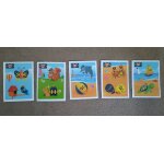 5 images avec autocollants sur la nature