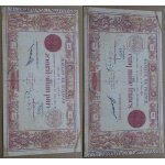 5000 francs (rouge) france - reproduction