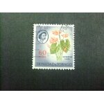 51 trinidad tobago colonie britannique 1960 - 1966 / lis anthurium, reine elisabeth ii / yvert 187 fu ...