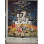 Les 7 cites d'atlantis - 1978 - affiche originale pliee 120 x 160 cm - science - fiction - fantastique ...