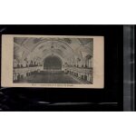 7 x 14 cm carte postale en l etat sur les photos iena grande salle de la maison du peuple