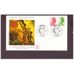 9 enveloppes timbr�es 1 er jour