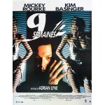 9 semaines et demi / 9 semaines 1 / 2 (nine 1 / 2 weeks) - v�ritable affiche de cin�ma pli�e - format ...