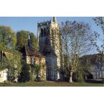 Abbaye notre dame du bec hellouin, ancienne poterie et tour saint nicolas vues côté logis abbatial (ref ... Abbaye notre dame du bec hellouin, ancienne poterie et tour saint nicolas vues côté logis abbatial (ref ...