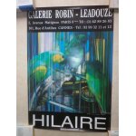 Affiche camille hilaire : la cage aux perroquets. galerie robin - leadouze.