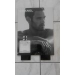 Affiche chanel : allure homme sport.