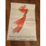 Affiche christian dior la femme mise en sc�ne