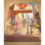 Affiche de cin�ma pli�e (60x40cm) mon ami robot de pablo berger