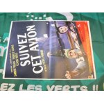 Affiche de cinéma suivez cet avion Affiche de cinéma suivez cet avion
