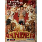 Affiche cirque pinder. frdric edelstein et ses fauves.