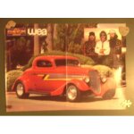 Affiche double poster photo   toyota pick - up vil' toyot' / ford coup� zz top   - rod et custom