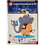 Affiche festival bd chambery 2006 - ill. zep : titeuf