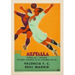 Affiche football mestalla valencia madrid