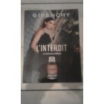 Affiche givenchy : l'interdit. Affiche givenchy : l'interdit.