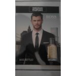 Affiche hugo boss : boss bottled. chris hemsworth. Affiche hugo boss : boss bottled. chris hemsworth.