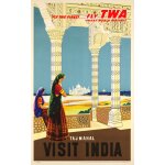 Affiche inde taj mahal