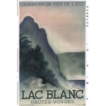 Affiche lac blanc vosges