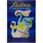 Affiche laden machines a laver fontenay monceau