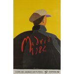 Affiche madrid football