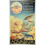 Affiche marseille aquarium