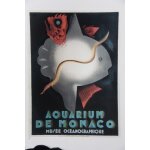 Affiche monaco aquarium