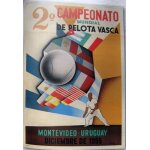 Affiche montevideo uruguay pelota