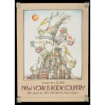Affiche  new - york is book country  1981. illustrateur : arnold lobel.