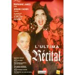 Affiche originale 40x60 cm marianne james / ariane cadier  l'ultima r�cital  - james et vola / jango ...