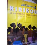Affiche originale cin�ma kirikou et les hommes et les femmes grand format