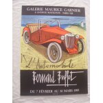 Affiche originale du peintre bernard buffet