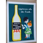 Affiche originale . . sant sobrit. apprenons cela ds l'cole jamais de boissons alcoolises aux ...