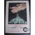 Affiche publicitaire grosfillex originale des ann�es 1960