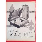 Affiche publicitaire de presse cognac martell (1953)