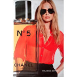 Affiche publicitaire roul�e format 120x175 cm chanel n5 [margot robbie]