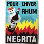Affiche rhum negrita