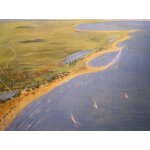 Affiche scolaire rossignol n 37 la cote basse a plage et lagune & n 38 le marais salant