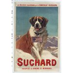 Affiche suchard hospice saint bernard