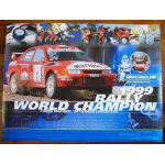 Affichz 1999 rally world champions - tommi makinen - mitsubishi lancer e. v. 6 - 80 x 60 cm